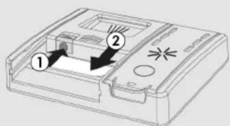 HOOVER HF 5C4F0PW - Filling the detergent container - 1