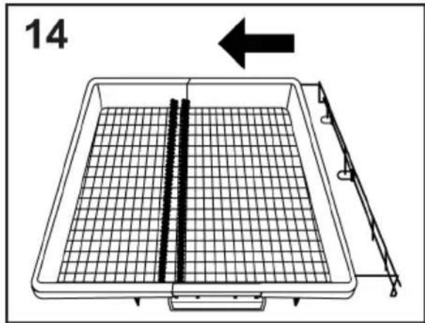 HOOVER HF 5C4F0PW - USING THE THIRD BASKET (only on some models) - 3
