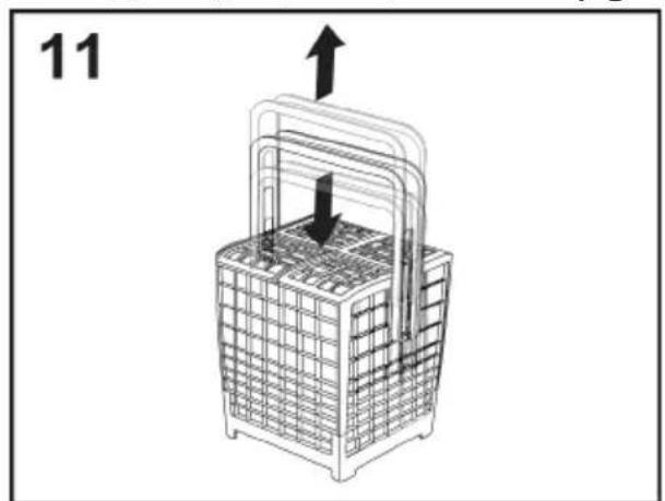 HOOVER HF 5C4F0PW - CUTLERY BASKET (only on some models) - 2