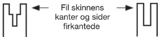KRESS KG367E.9 - Forhold der kræver vedligeholdelse af kæden og sværdet: - 1
