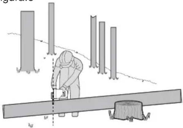KRESS KG367E.9 - Debitarea trunchiului de copac - 4