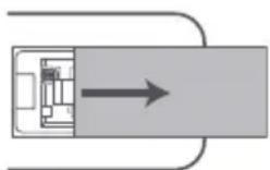 HISENSE AX3100G - De batterij van de afstandsbediening vervangen - 1