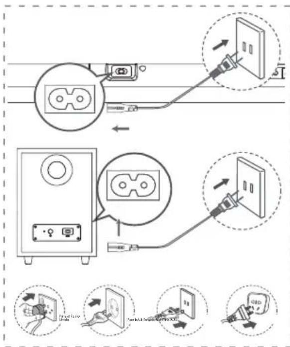 HISENSE AX3100G - - Subwoofer - 1