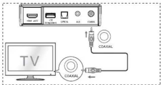 HISENSE AX3100G - Use the COAXIAL Socket - 1