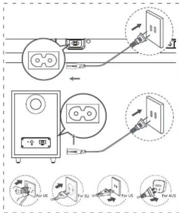 HISENSE AX3100G - - Subwoofer - 1