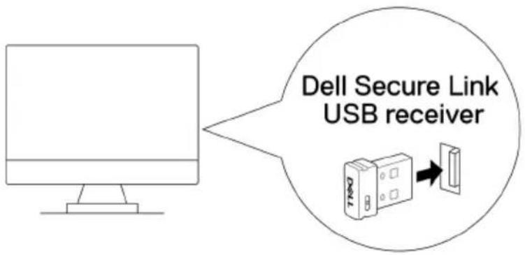 DELL MS900 - Appairage avec un récepteur USB Dell Secure Link - 2