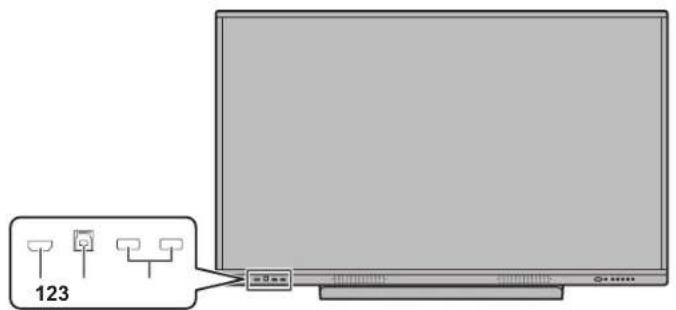 SHARP PN-LC752 - ■ Front view - 1