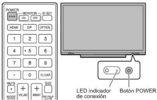 SHARP PN-LC652 - Encendido - 1