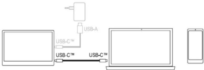 Renkforce RF-PM-300 - Videoverbinding via USB-C™ - 1