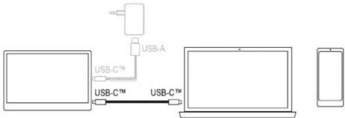 Renkforce RF-PM-300 - Video connection via USB-C ^TM - 1