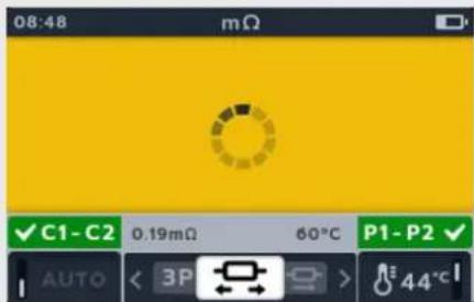Megger MTR105 - Auto Single direction test - 13