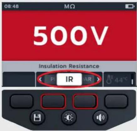 Megger MTR105 - Test de résistance d'isolement (RI) - 1