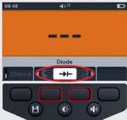 Megger MTR105 - Test de diode - 1