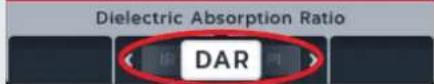 Megger MTR105 - Rapport d'absorption dielectrique (DAR) - 2