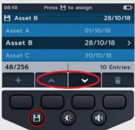 Megger MTR105 - Utilisation d'un ID d'actif existant - 3
