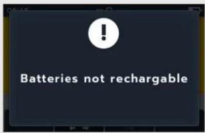 Megger MTR105 - Défaut de recharge (Charging Fault) - 2
