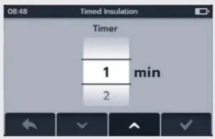 Megger MTR105 - Isolement en fonction du temps - 1