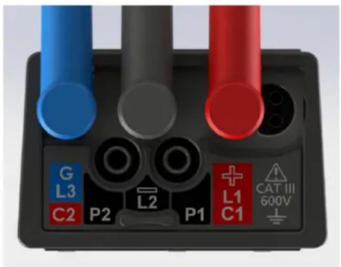 Megger MTR105 - Deux bornes et protection - 1