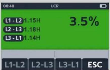 Megger MTR105 - LCR « 3 Phase » - 8