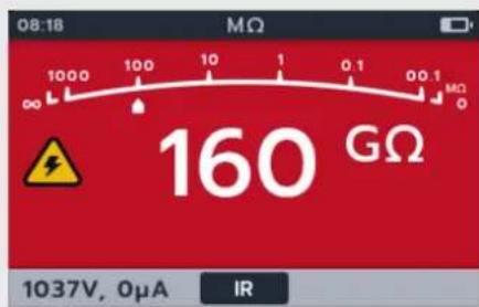 Megger MTR105 - Test de résistance d'isolement (RI) - 5