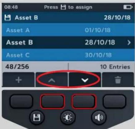 Megger MTR105 - Utilisation d'un ID d'actif existant - 2