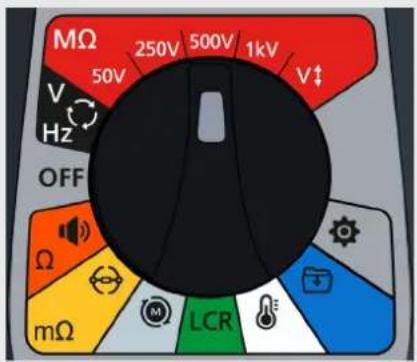 Megger MTR105 - Configuration initiale des tests - 1