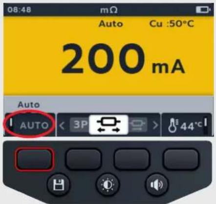 Megger MTR105 - Auto Single direction test - 20