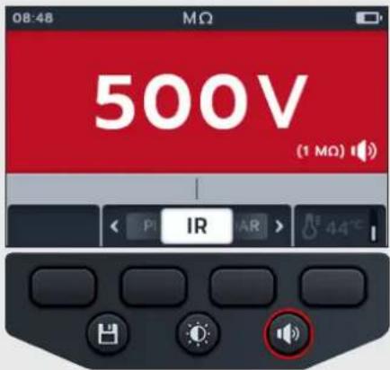 Megger MTR105 - Test de résistance d'isolement (RI) - 3