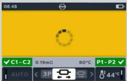 Megger MTR105 - Auto Single direction test - 21