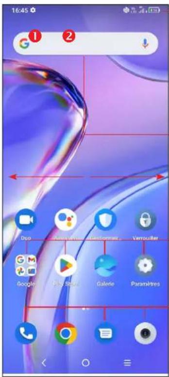 16:45 ① ② Duo Google Facebook Cable Store Instagram Galerie Paramètres