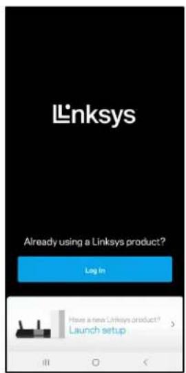 Linksys Already using a Linksys product? Log In Have a new Linksys product? Launch setup