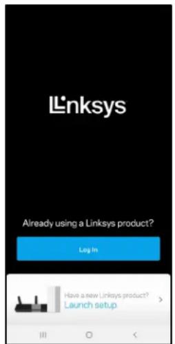 Linksys Already using a Linksys product? Log In Have a new Linksys product? Launch setup