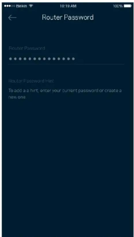 LINKSYS Hydra 6 MR2000 - Mot de passe du routeur - 1