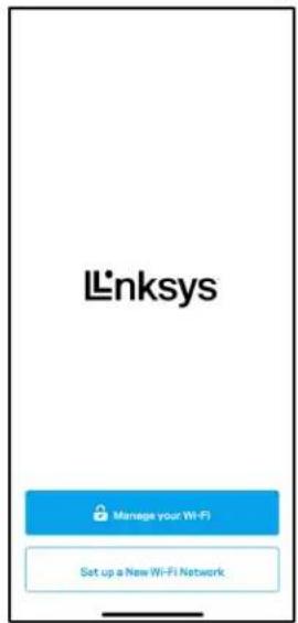 Linksys Manage your Wi-Fi Set up a New Wi-Fi Network