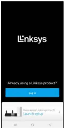 Linksys Already using a Linksys product? Log In Have a new Linksys product? Launch setup