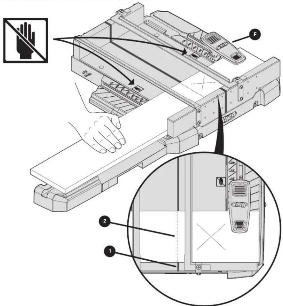 Kreg KMA4100 - Einen 90°-Schnitt durchführen - 1