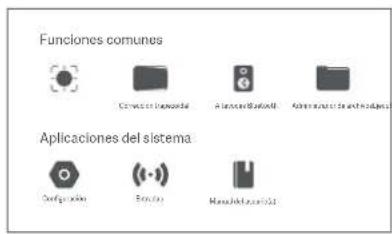 Xiaomi Mi Smart Projector 2 - Menú de uso frecuente - 1