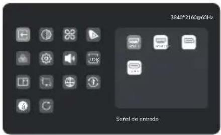 Alogic Clarity Pro - Menú OSD - 2