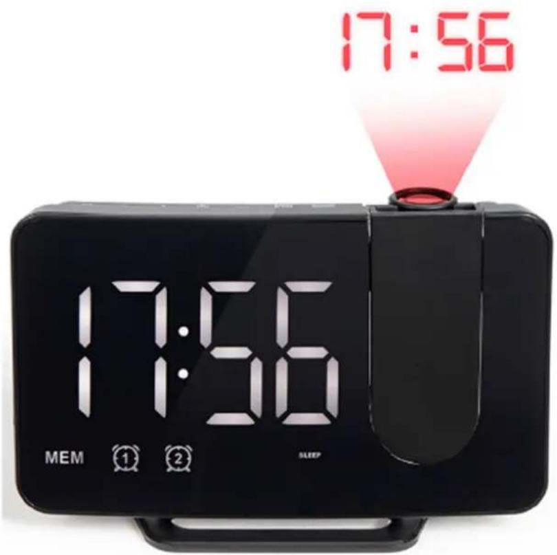 LIVOO AR320 - Radio-réveil avec pro"ection de l'heure - 1