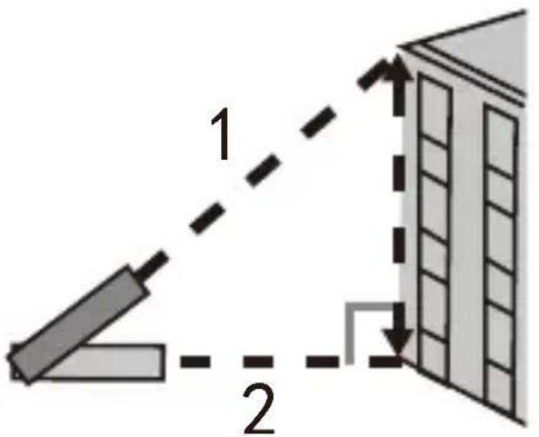 KRESS KI200 - Indirekt mätning. Pythagoras metod två punkter - 1