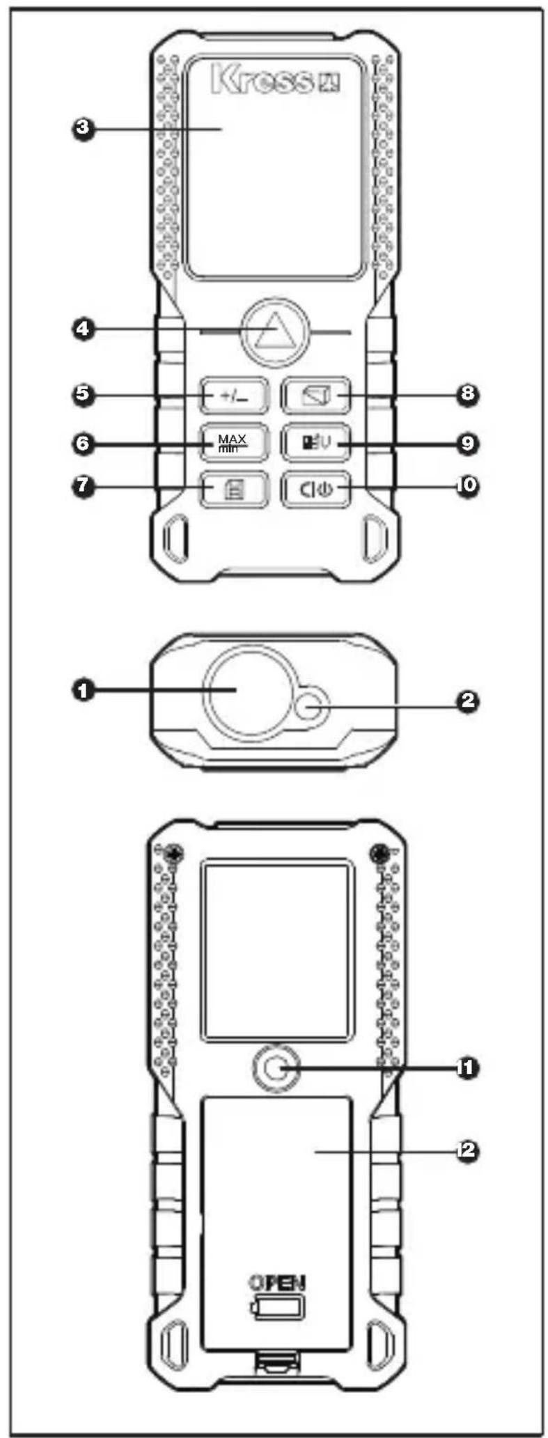 KRESS KI200 - BATTERIESICHERHEITSWA-RNUNG - 6