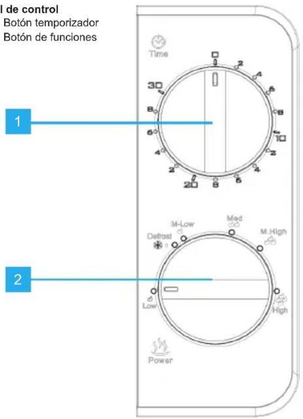 Mestic MM-120 - Panel de control - 1