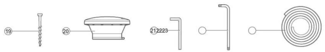 KRESS Mission KR174E - List des composants - 4