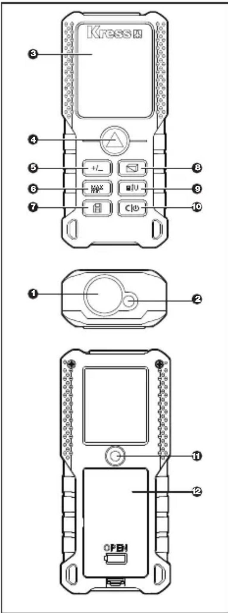 KRESS KI201 - ADVARSLER OM BATTERISIKKERHED - 6