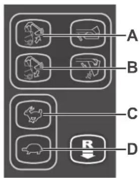 NILFISK SW5500 - Écran paramètres de la machine (F, Fig. 4) - 2