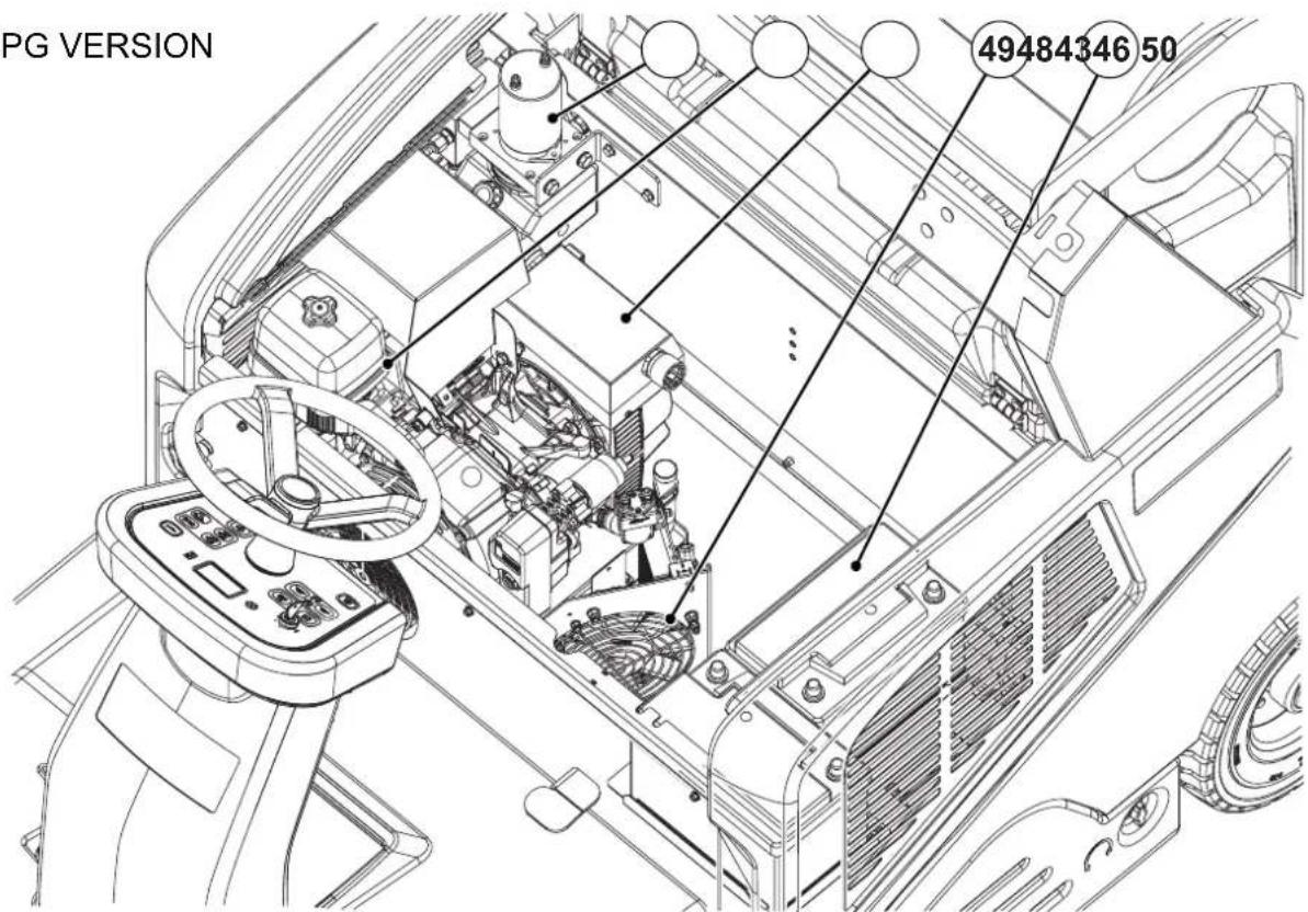 NILFISK SW5500 - MACHINE STRUCTURE (Continues) - 2
