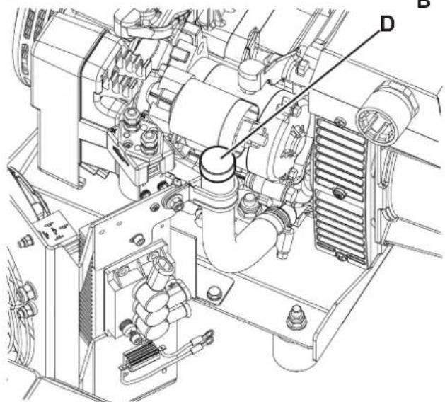 NILFISK SW5500 - Engine oil change - 6