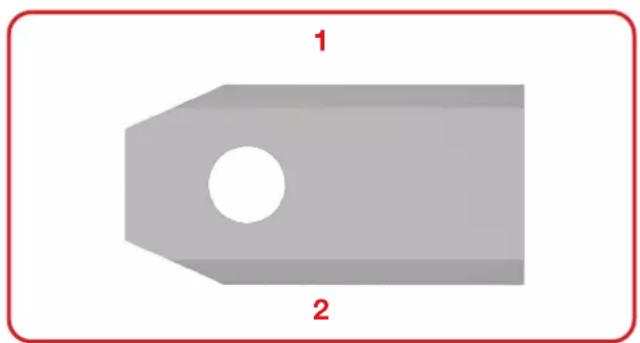 KRESS Mission KR233E - Messer austauschen - 1