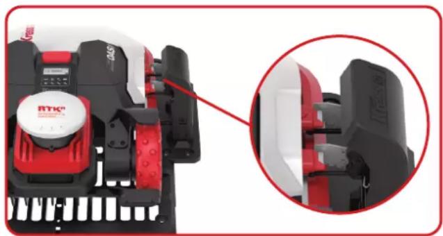 KRESS Mission KR233E - Mission™ RTK ^n można ładować ręcznie. - 2