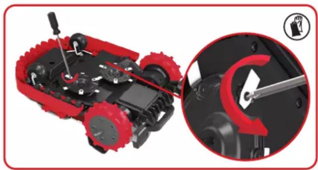 KRESS Mission KR233E - Technical Data For Mower - 1